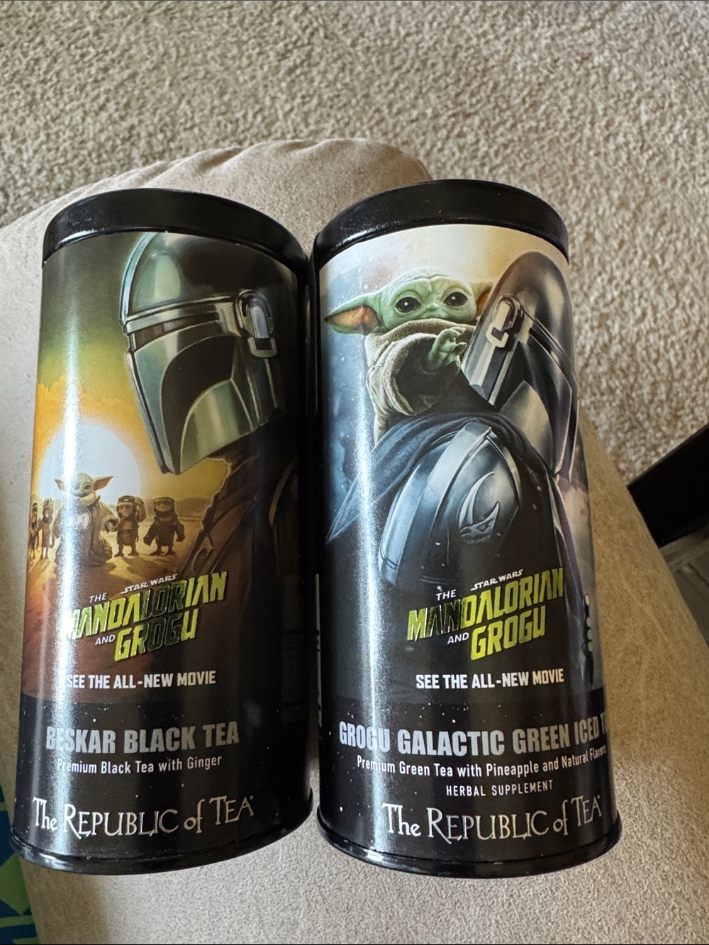 The Star Wars Republic of Tea Bundle of Two Flavors Green Iced Tea & Black Tea